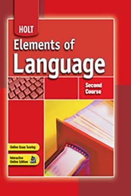Holt Elements of Language : Student Edition Grade 8 2007