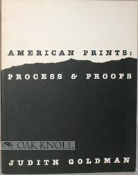 American Prints : Process and Proofs