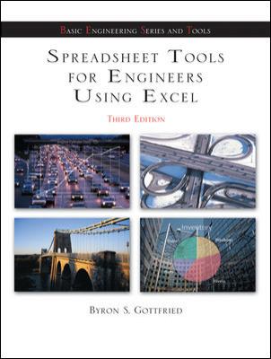 Spreadsheet Tools for Engineers Using Excel
