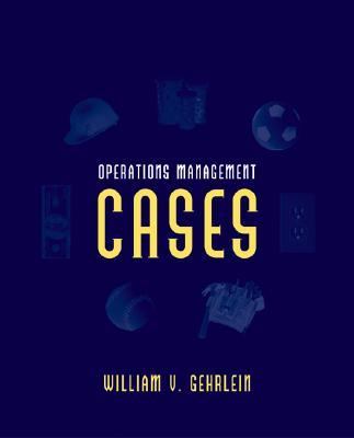 Operations Management Cases