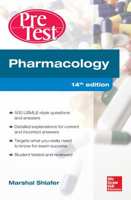 Pharmacology PreTest Self-Assessment and Review 14/e