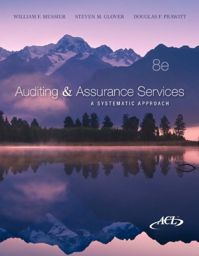 Auditing and Assurance Services : A Systematic Approach