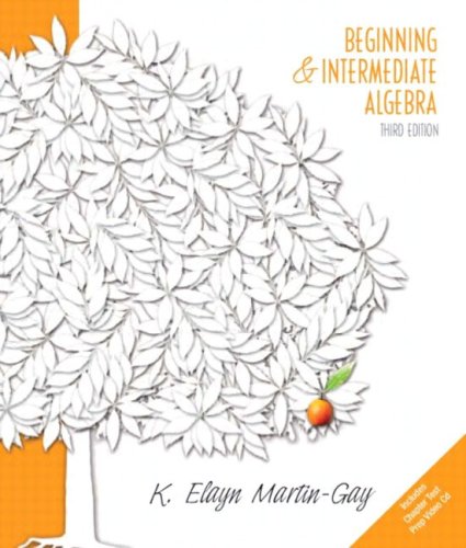 Beginning and Intermediate Algebra