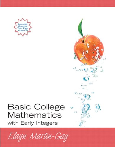 Basic College Mathematics with Early Integers