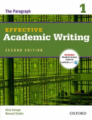 Effective Academic Writing 2e Student Book 1