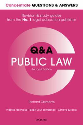 Concentrate Q&a Public Law 2e : Law Revision and Study Guide