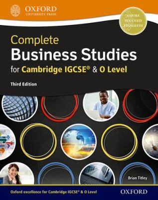 Complete Business Studies for Cambridge IGCSE® and o Level