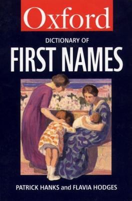 A Dictionary of First Names