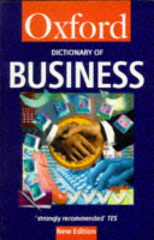 A Dictionary of Business