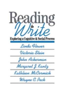 Reading-to-Write : Exploring a Cognitive and Social Process