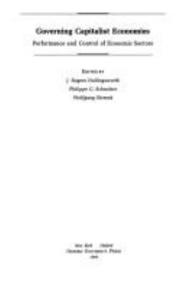 Governing Capitalist Economies : Performance and Control of Economic Sectors