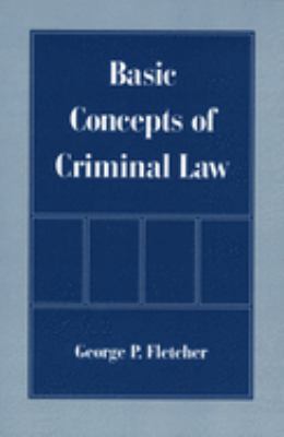 Basic Concepts of Criminal Law