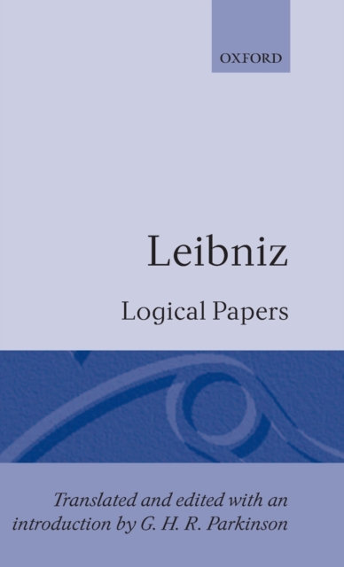 Logical Papers : A Selection