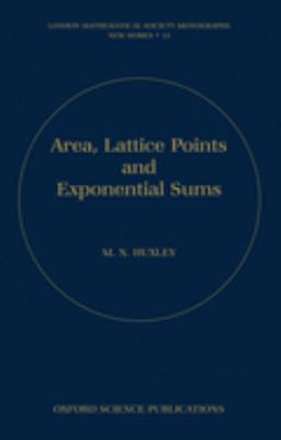 Area, Lattice Points, and Exponential Sums