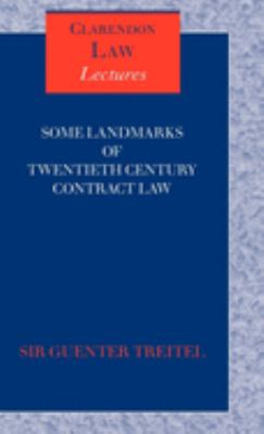 Some Landmarks of Twentieth Century Contract Law