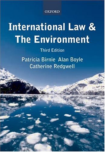 International Law and the Environment