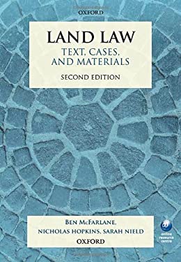 Land Law : Text, Cases, and Materials