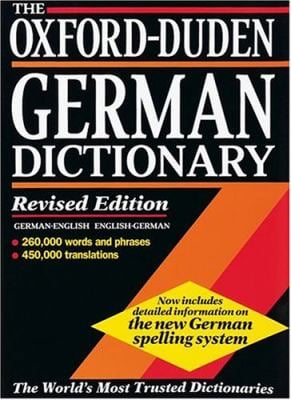 The Oxford-Duden German Dictionary : German-English/English-Germanwith Thumb Index