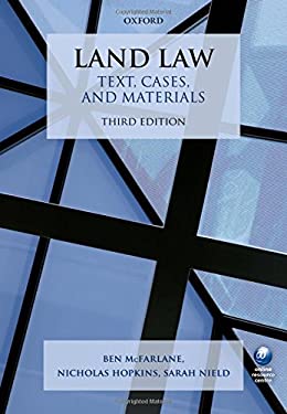 Land Law : Text, Cases, and Materials