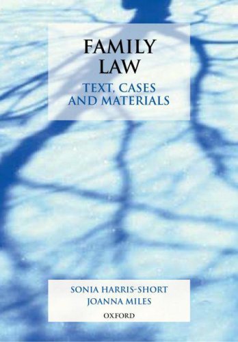 Text, Cases, and Materials : Family Law