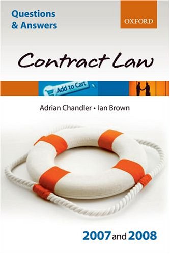 Q and a: Law of Contract 2007 - 2008
