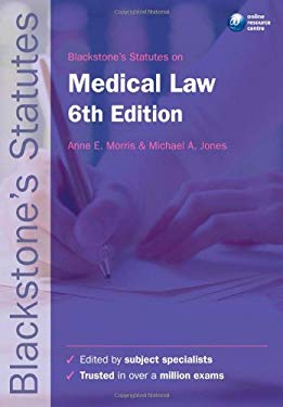 Blackstone's Statutes on Medical Law