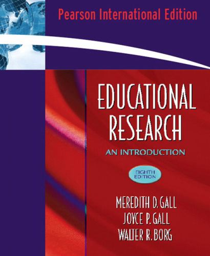 Educational Research : An Introduction