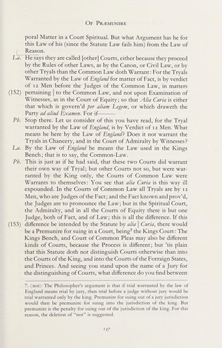 A Dialogue Between a Philosopher and a Student of the Common Laws of England