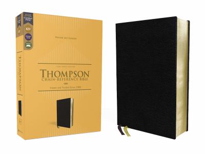 KJV, Thompson Chain-Reference Bible, Red Letter, Comfort Print (Black)