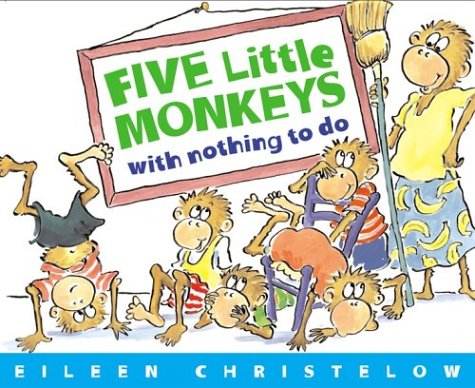 Five Little Monkeys Sitting in a Tree Book and Cassette book by