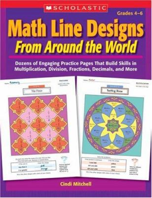 Math Line Designs from Around the World Grades 4-6