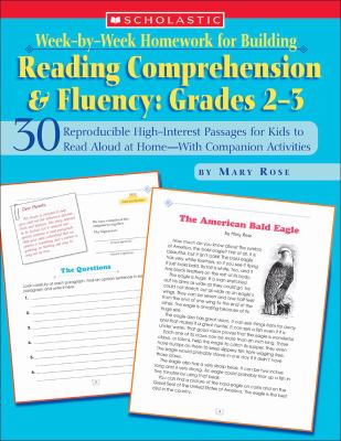 Week-By-Week Homework for Building Reading Comprehension and Fluency