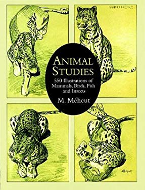 Animal Studies : 550 Illustrations of Mammals, Birds, Fish and Insects