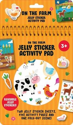 On the Farm Jelly Sticker Activity Pad