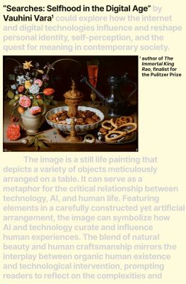 Searches : Selfhood in the Digital Age