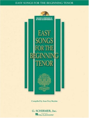 Easy Songs for Beginning Singers - Tenor Book/Online Audio