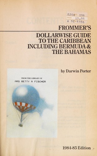 Dollarwise Guide to the Caribbean, 1984-1985 Including Bermuda and the Bahamas
