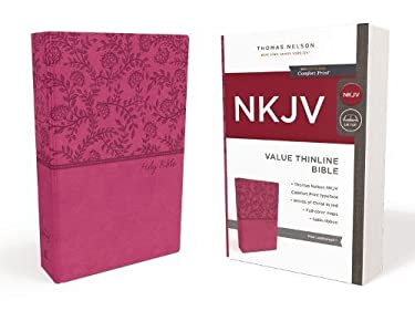 NKJV Value Thinline Bible Red Letter Edition [Pink]