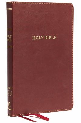 KJV Thinline Bible, Standard Print, Red Letter Edition [Burgundy]