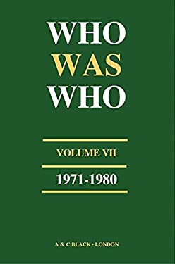Who Was Who - VII 1971-1980 2 Ed 1989 Vol. 7