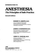 Introduction to Anesthesia : The Principles of Safe Practice