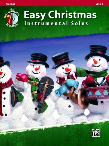 Easy Christmas Instrumental Solos, Level 1 : Clarinet, Book and Online Audio/Software