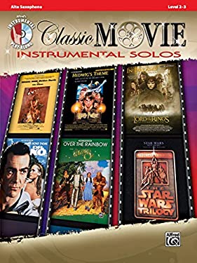 Classic Movie Instrumental Solos : Alto Sax, Book and CD