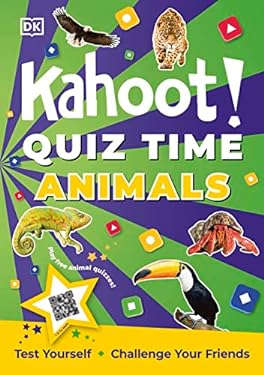Kahoot! Quiz Time Animals : 250 Trivia Questions (with QR Codes Inside for 150 Interactive Bonus Questions) - Educational Kids Quiz Book