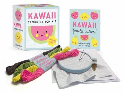Kawaii Cross-Stitch Kit : Super Cute!