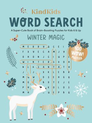 KindKids Word Search Winter Magic : A Super-Cute Book of Brain-Boosting Puzzles for Kids 6 and Up