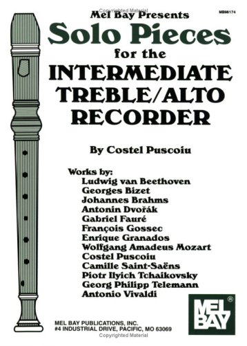 Solo Pieces for the Intermediate Treble/Alto Recorder : With Piano Accompaniment