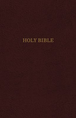 KJV Reference Bible Personal Size Red Letter Edition [Giant Print, Burgundy]