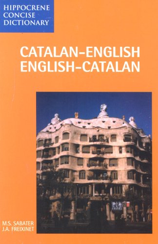 Catalan-English - English Catalan Concise Dictionary