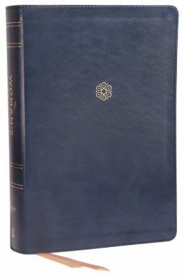 NIV the Woman's Study Bible, Full-Color, Red Letter Edition : Receiving God's Truth for Balance, Hope, and Transformation [Blue]
